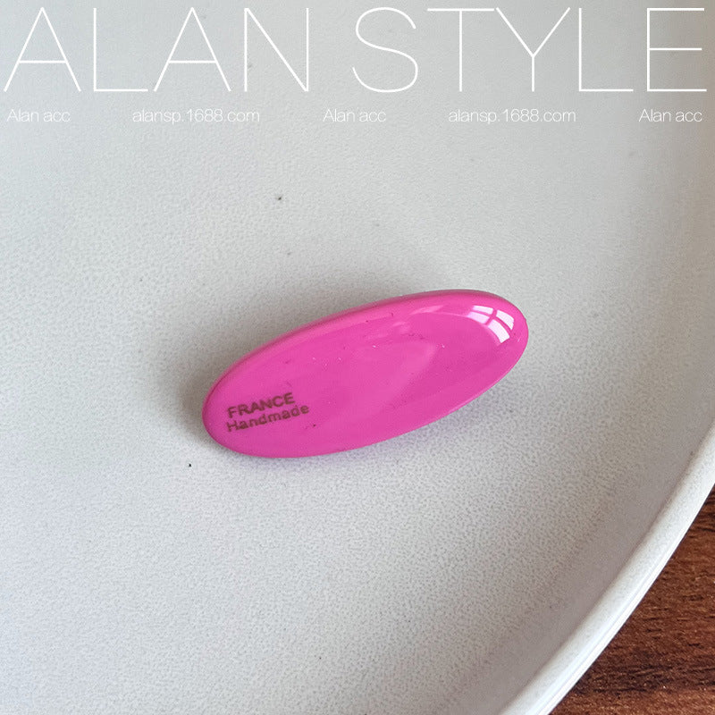 Wholesale Jelly Cute Duckbill Resin Hair Clips