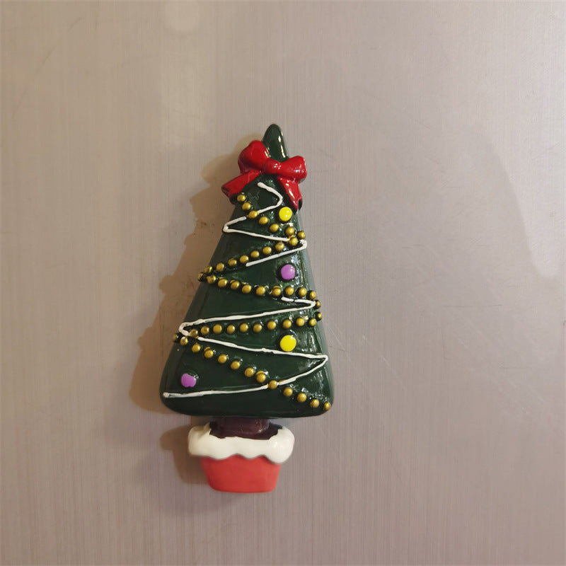 Wholesale Christmas Elderly Refrigerator Stickers Decoration