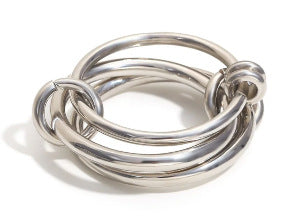 Wholesale Titanium Steel Luxury Layered Rings