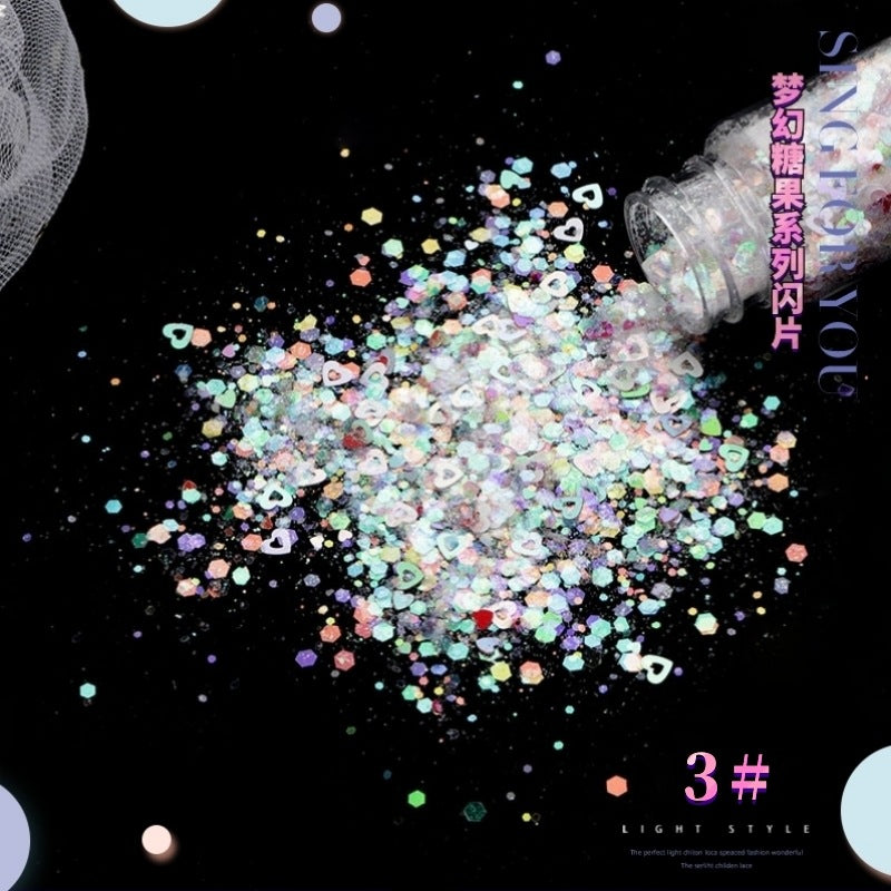 Wholesale DIY Crystal Dropper, Dreamy Mixed Dropper Material, Quicksand Oil Filling Material