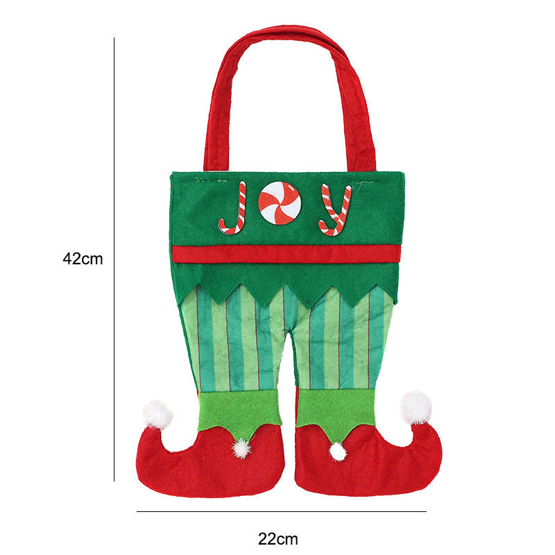 Wholesale Christmas elf bag candy bag Christmas gift gift bag