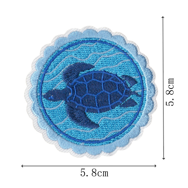 Wholesale Holiday Beach Surfer Girl Embroidery DIY Patches