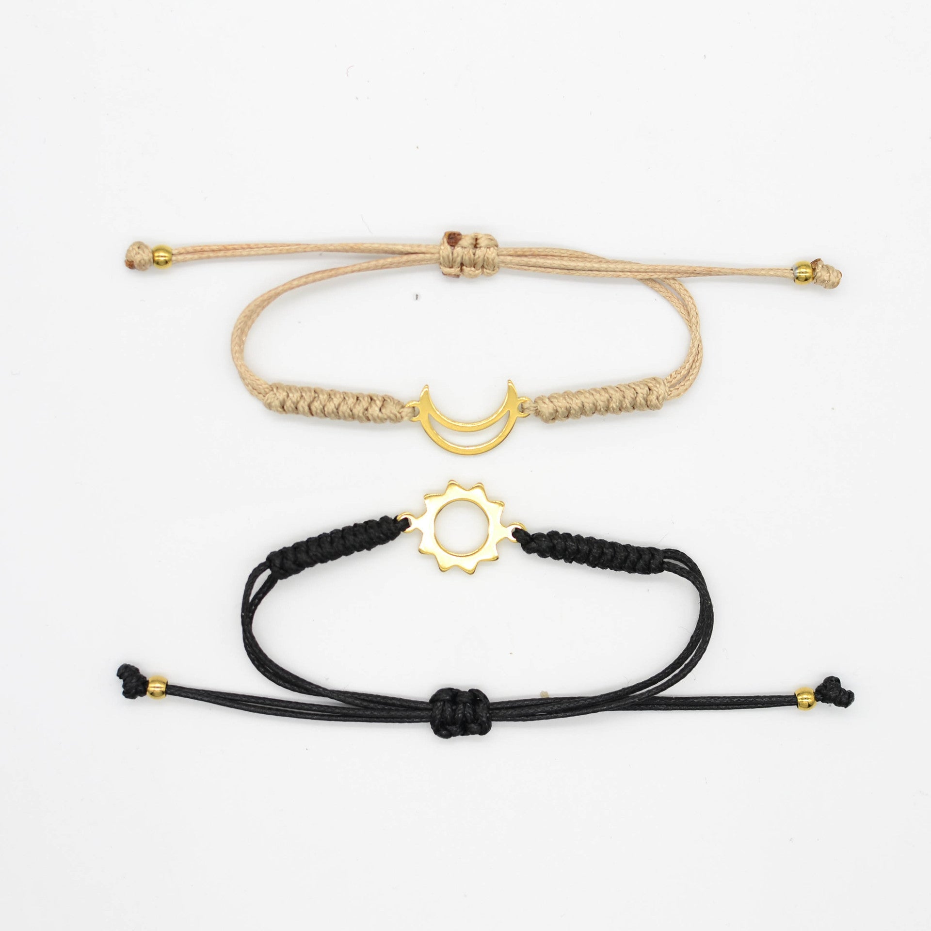 Wholesale  Day And Night Stainless Steel Bracelet Men' s And Women' s Pair