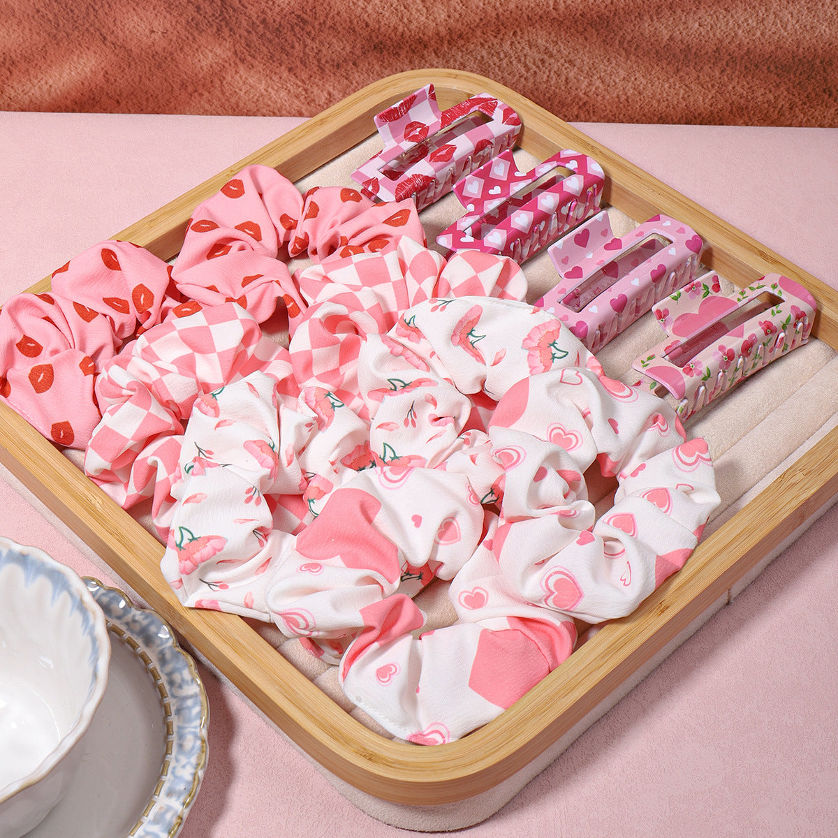 Wholesale Love Cupid Rose Valentine's Day Hairpin Shark Clip