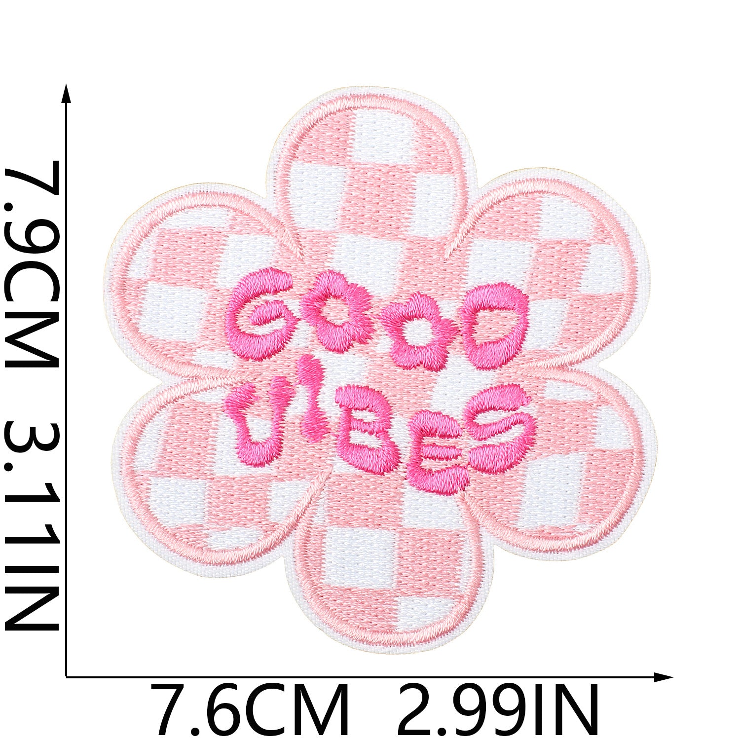 Wholesale Polyester Vase Flower Embroidered Iron On Patch DIY Fabric Decoration For Clothing Hats Shoes Fashion Accessory