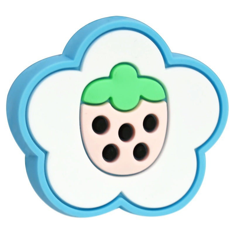 Wholesale Random 100pcs/pack  Cute cartoon fruit shaped bead  Focal Beads