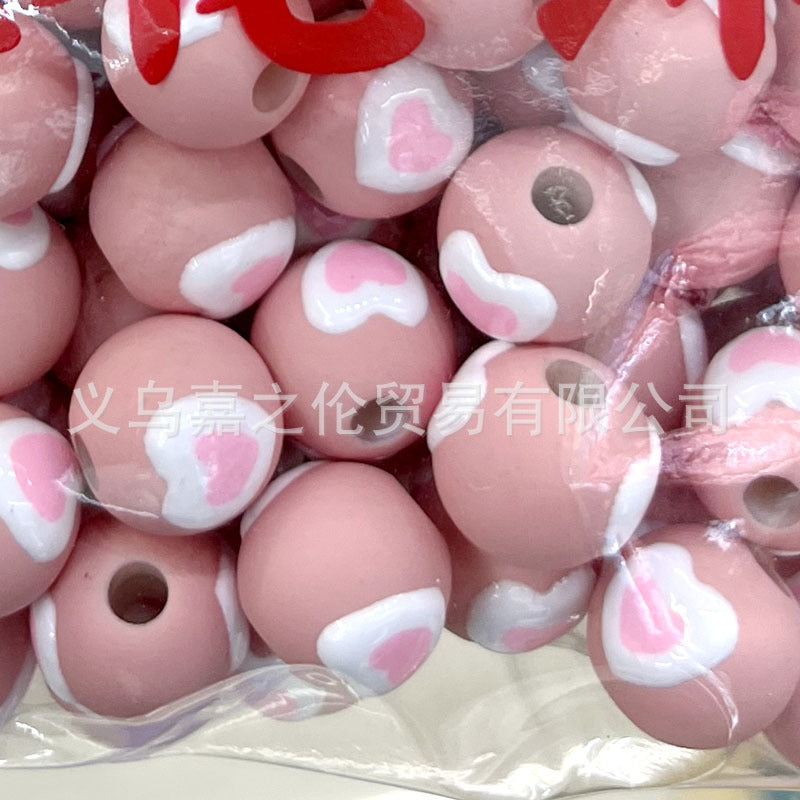 Cuentas acrílicas de 200pcs de 200 piezas al por mayor