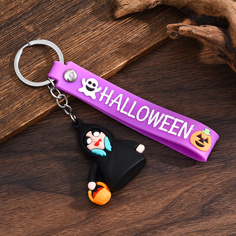 Wholesale  Pumpkin Ghost Keychain