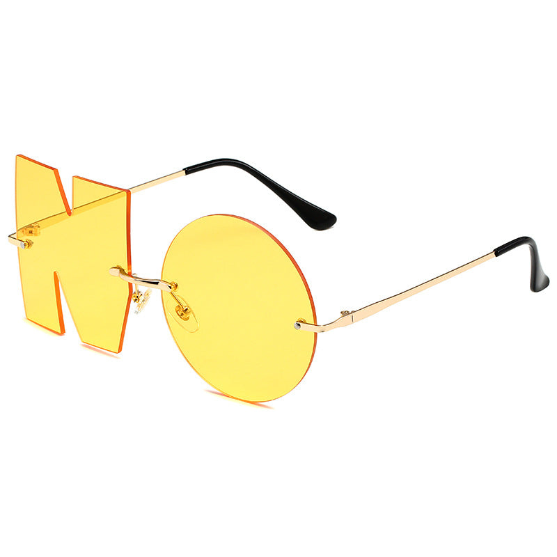 Wholesale PC NO Irregular Rimless Sunglasses