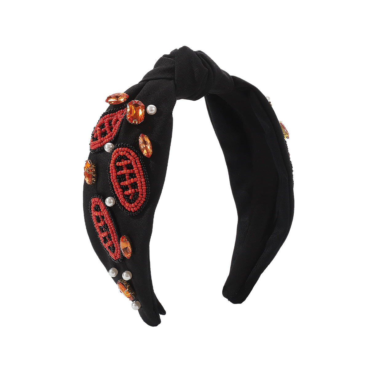 Wholesale Football Rugby Team Rice Bead Headbands