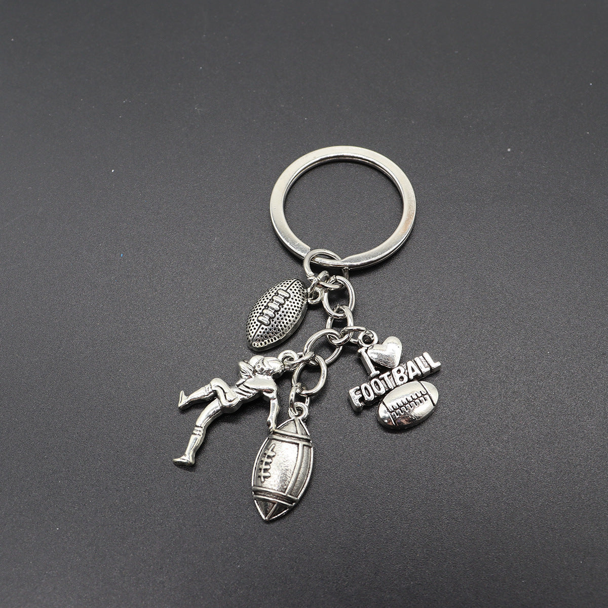 Wholesale Sports Basketball Tennis Ice Hockey Weightlifting Gymnastics Keychains
