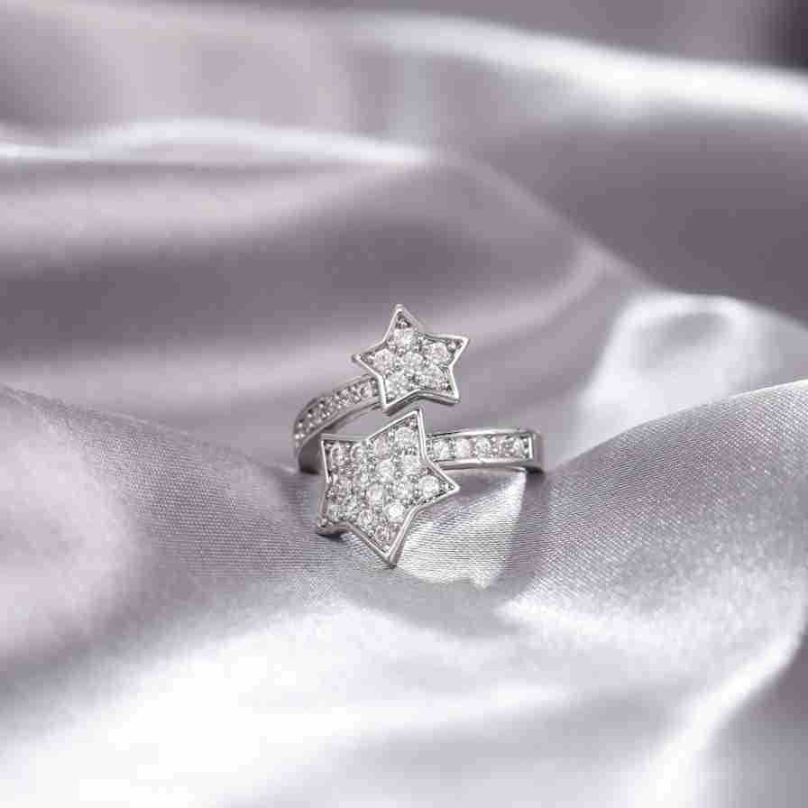 Wholesale Heavy Works Rings Time to Turn Cross Open Adjustable Ring