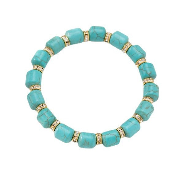 Wholesale Bohemian hand-made turquoise beaded jewelry