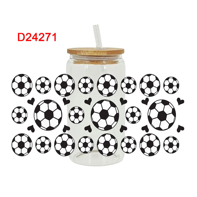 Wholesale UV Transfer Paste Glass Crystal Label Crystal Paste 16OZ UV DTF WRAPS