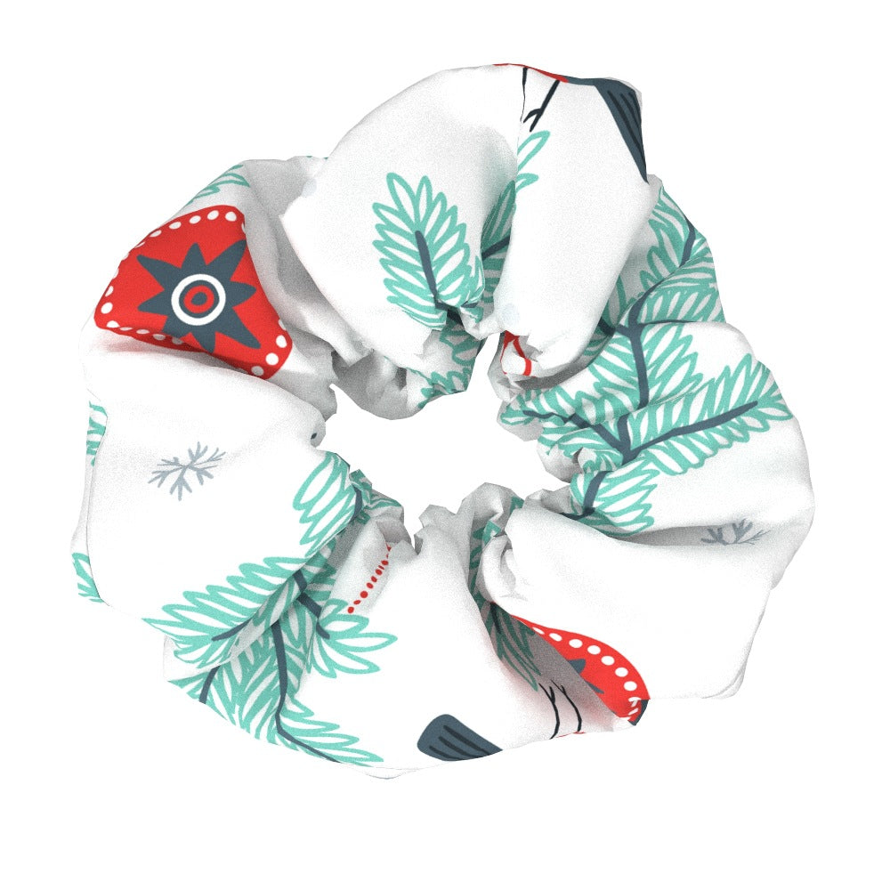 Wholesale Christmas Large Intestine Fabric Hair Ties