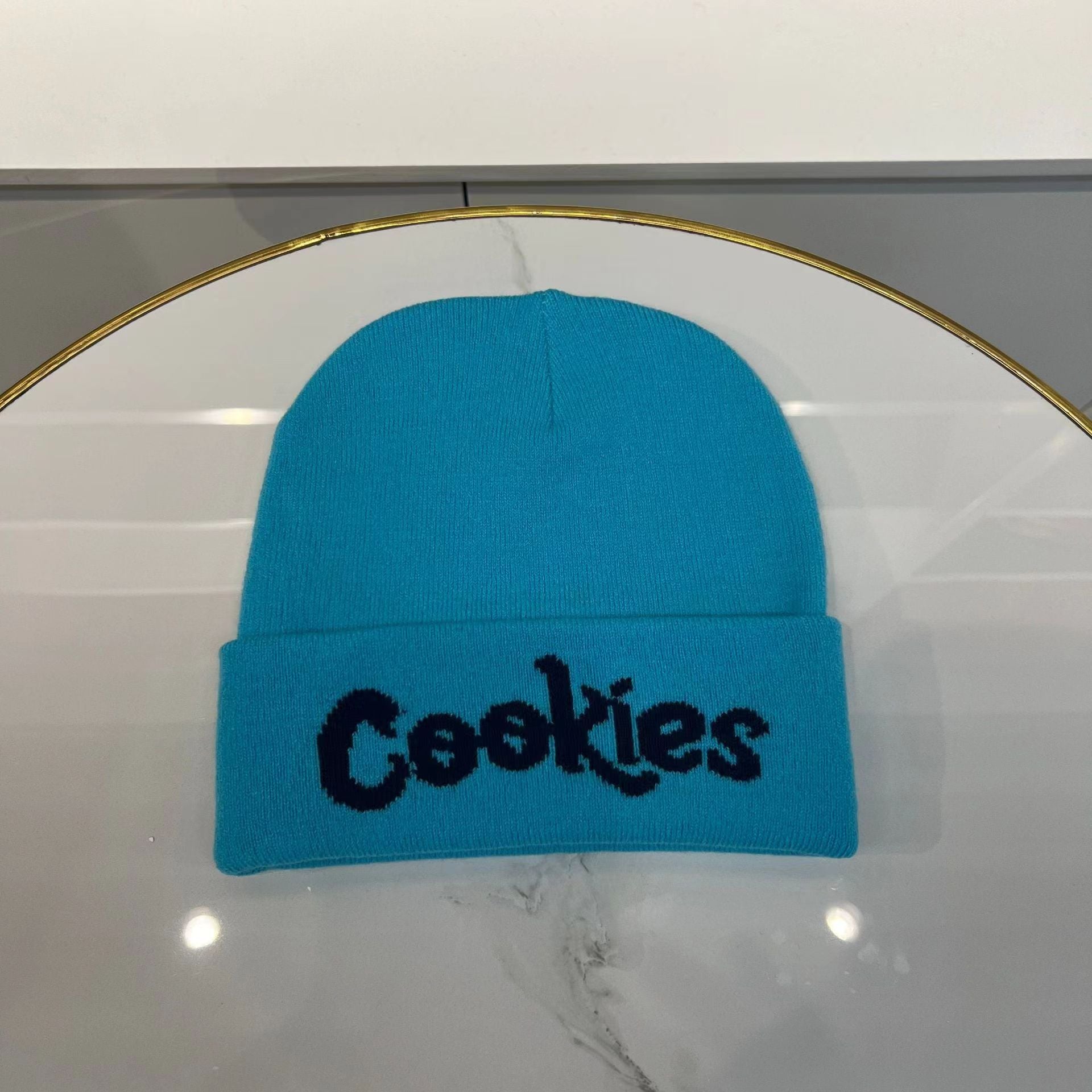 Wholesale autumn and winter pullover warm cookies wool hip-hop hat