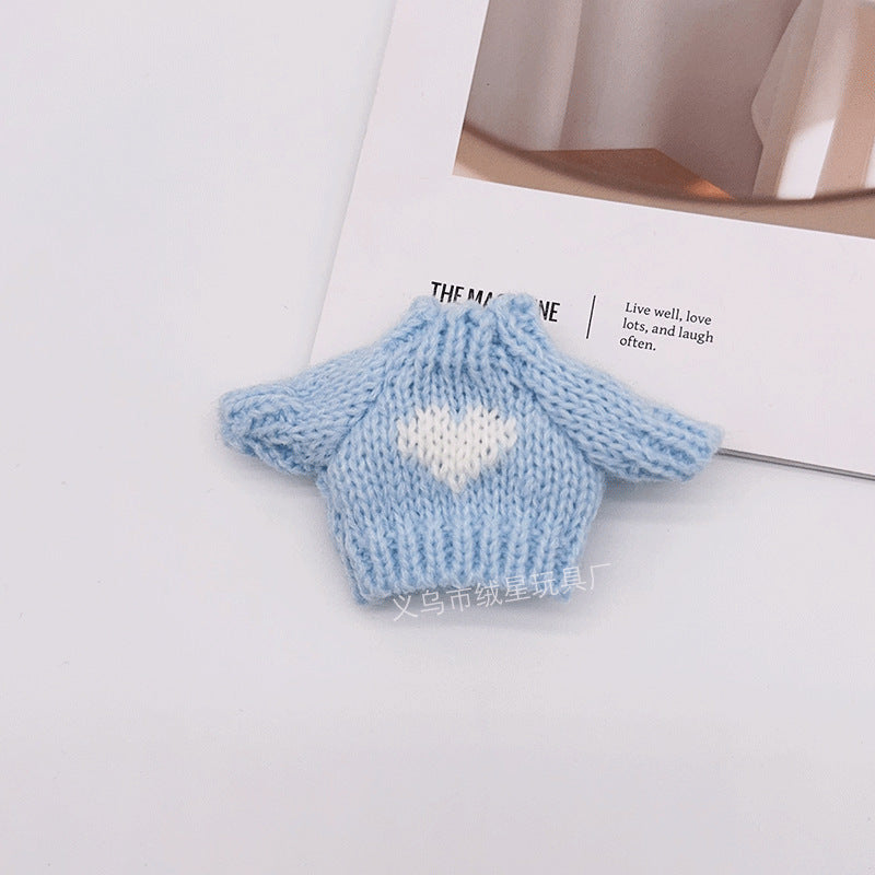 Wholesale Creative Cotton Sweater Doll Accessories Little Clothes for Cotton Dolls Dog Leader Costume Toy Series Life Category