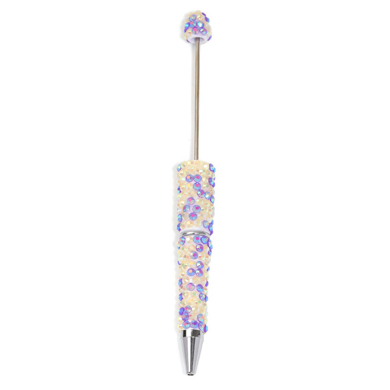 Wholesale 5pcs Full diamond DIY bead pen colorful resin diamond bead pen