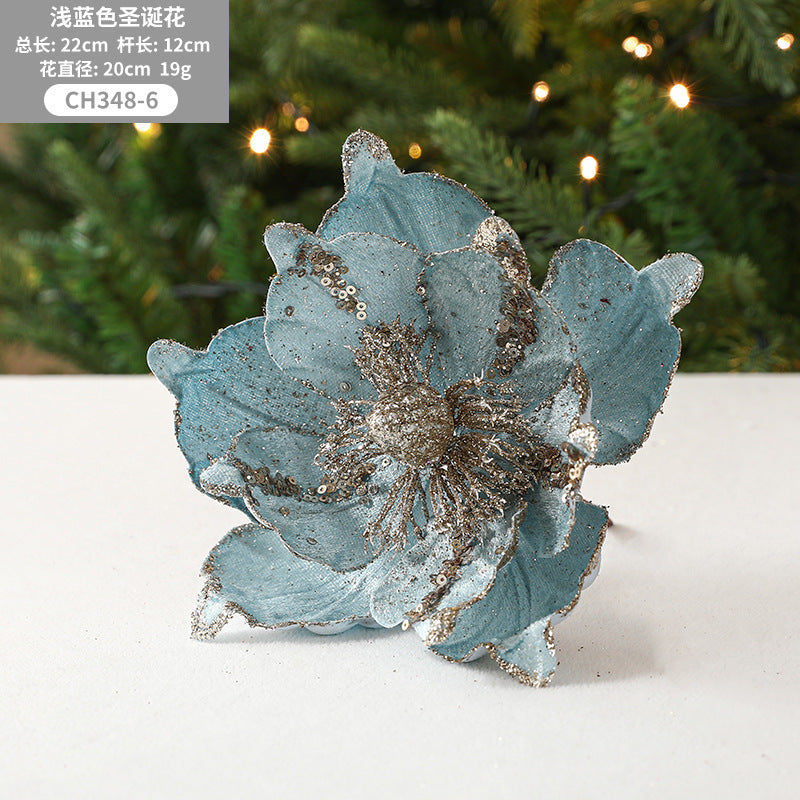 Wholesale Artificial Flower Everlasting Flower Ornaments Christmas Tree Decorations