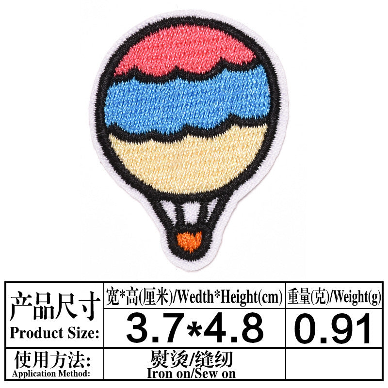 Wholesale Felt Cartoon Iron On Patches Set Of 13 For Jeans DIY Accessory
