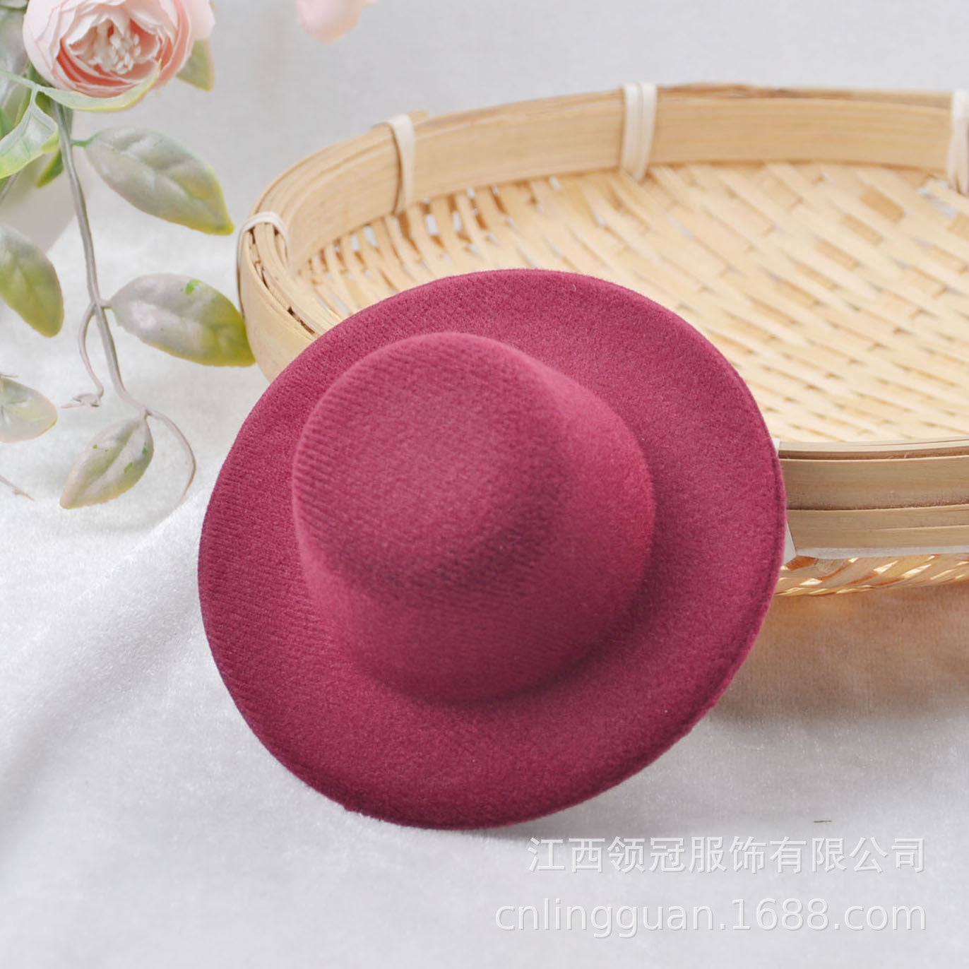 Wholesale Lamb Lori Doll DIY Original Hat Embryo Base Small Top Hat Hair Jewelry Hat Decorative Naked Hat 10cm