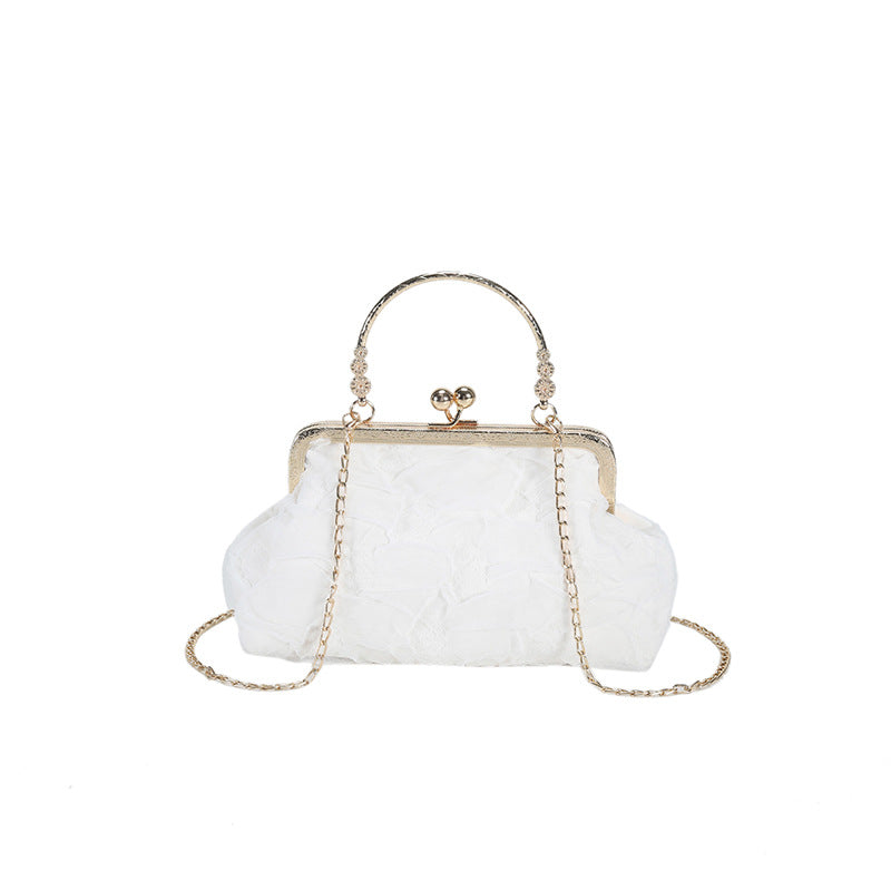 Wholesale Fold Chain Nylon One Shoulder Crossbody Carrying Bag