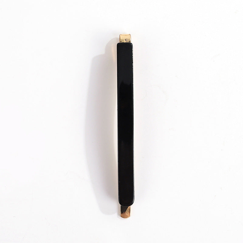 Wholesale Handmade Acetate Hair Clip Tortoise Shell Vintage French Style Women S Side Clip Hair Accessory