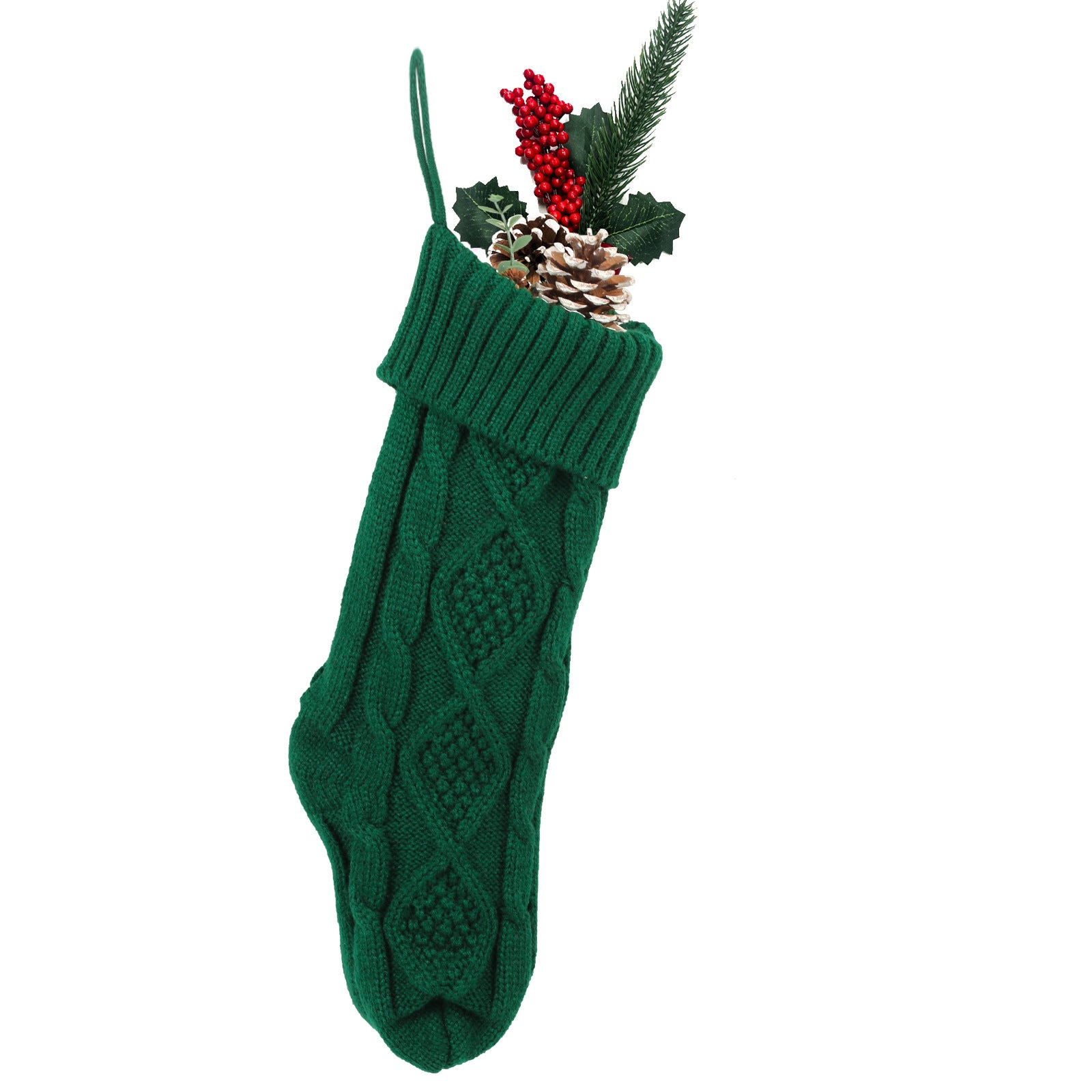 Wholesale Large Knitted Woolen Christmas Stockings