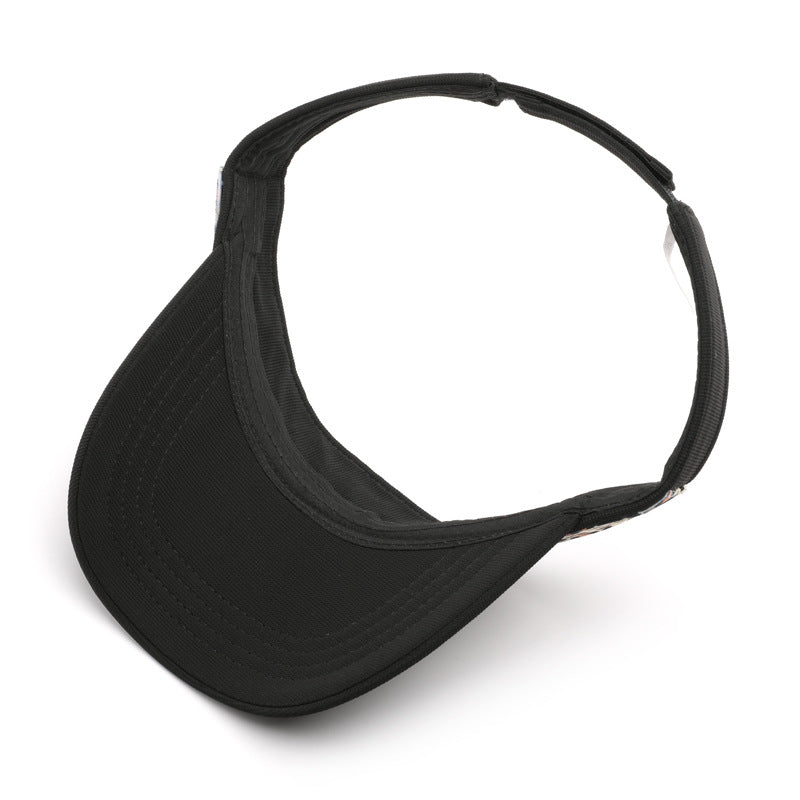 Wholesale Western Style Leopard Visor Baseball Cap