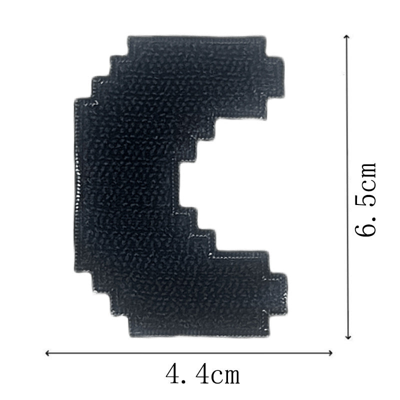Wholesale Classic Black Embroidered Letter Patches Set Of 26 Adhesive Applique For Coat Repair DIY Craft Supply
