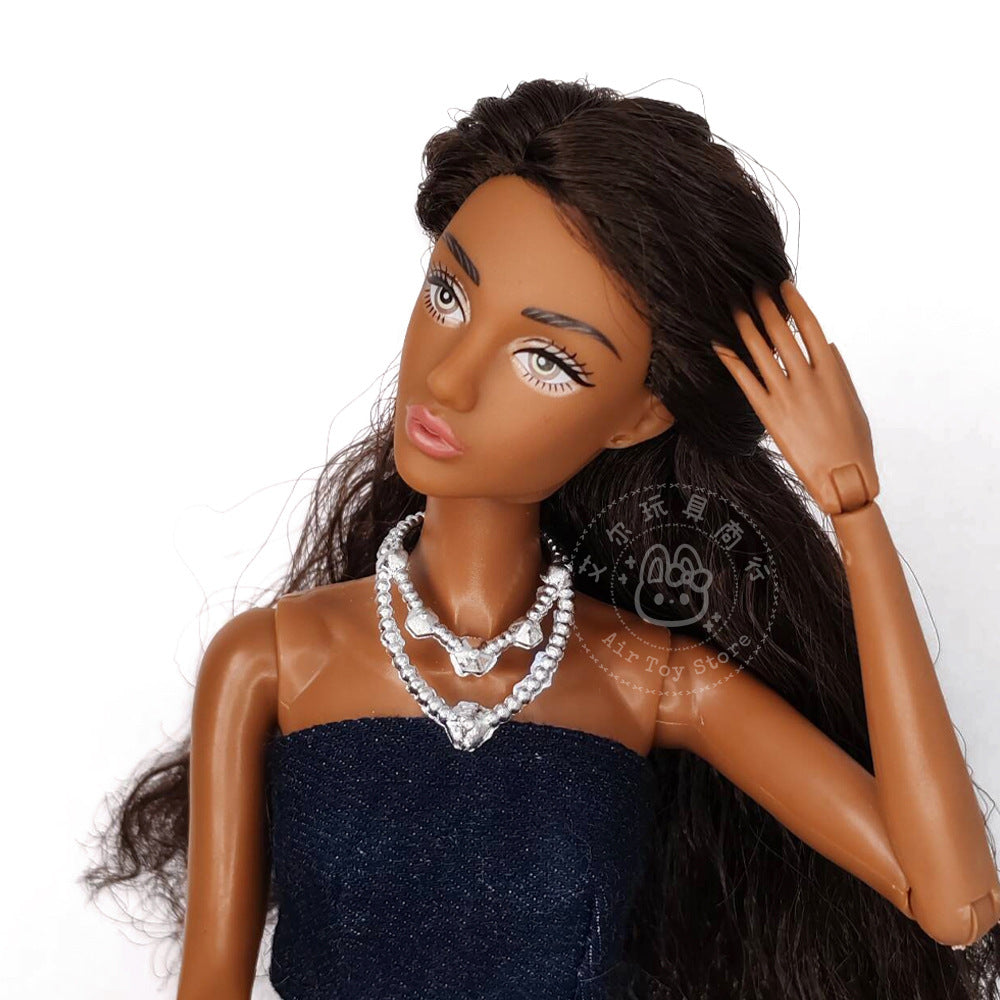 Wholesale 10pcs 30cm  Doll  Necklace Keer Doll Accessories