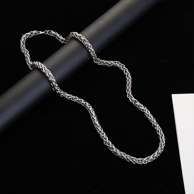 Wholesale Titanium steel non-fading clavicle chain