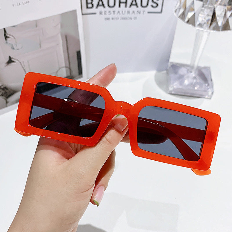 Wholesale Small Square Frame PC Sunglasses