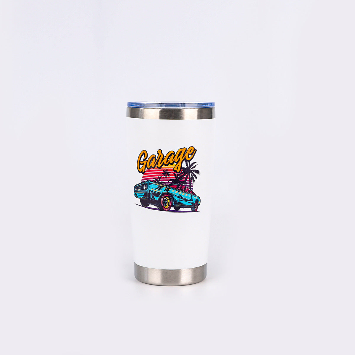 Wholesale 20oz Multi-color Spray-painted Stainless Steel Double-layer Vacuum Flask Car Tumbler