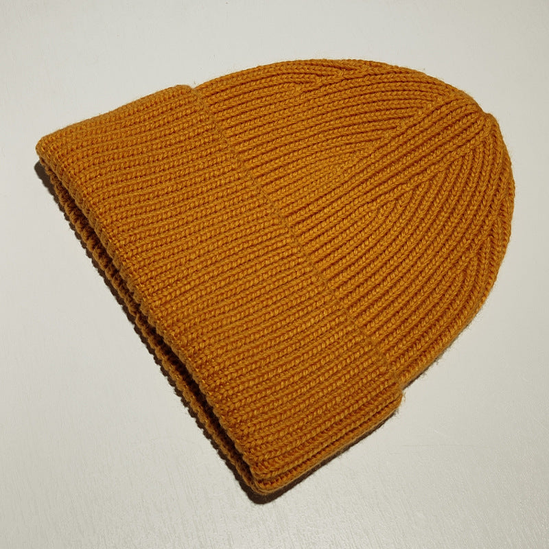 Wholesale Knitted Loose Thick Wool Hat