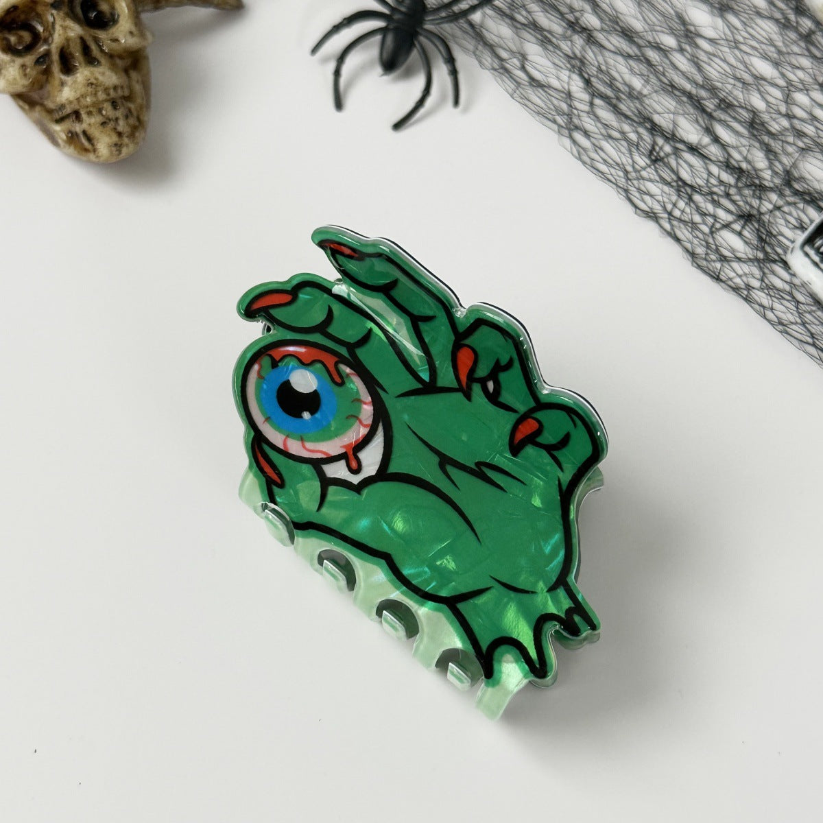 Wholesale New  Grab Clip Ghost Skull Hair Clip Shark Clip