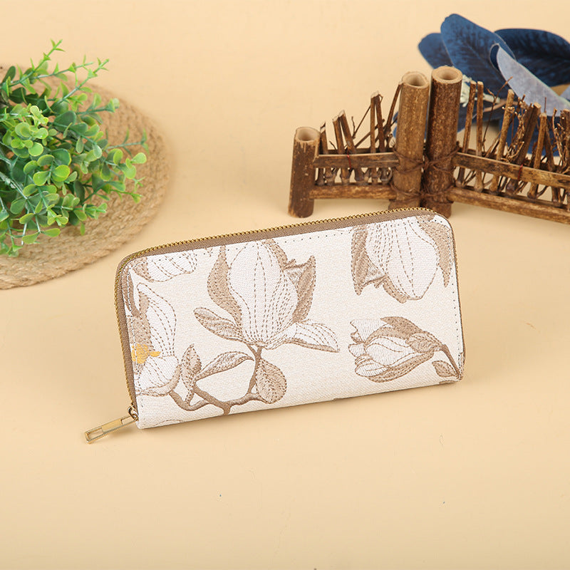 Wholesale Fashion Single Pull Soft Leather Women's Wallet