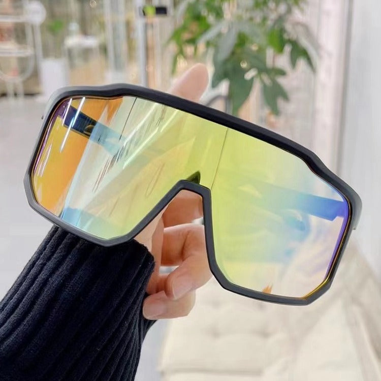 Wholesale Cycling windproof glasses outdoor large frame cycling ski mountaineering road mountain bike sports Sunglasses