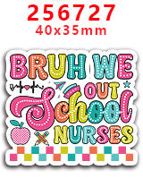 Wholesale Random 30pcs Pink Christmas Nurses' Day Acrylic Flatback