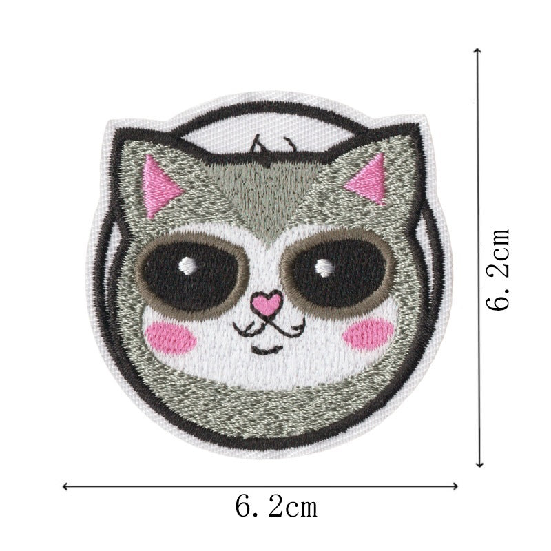 Wholesale Stylish Funny Cartoon Embroidered Iron On Patch Set Of 8 No Sew Applique For Clothing And Backpacks Fashion Accessory Boutique Resale
