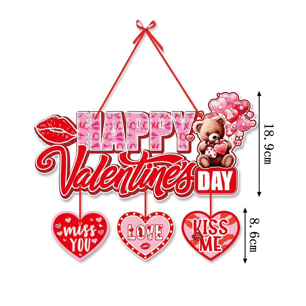 Wholesale of Paper Valentine's Day Party Decorations