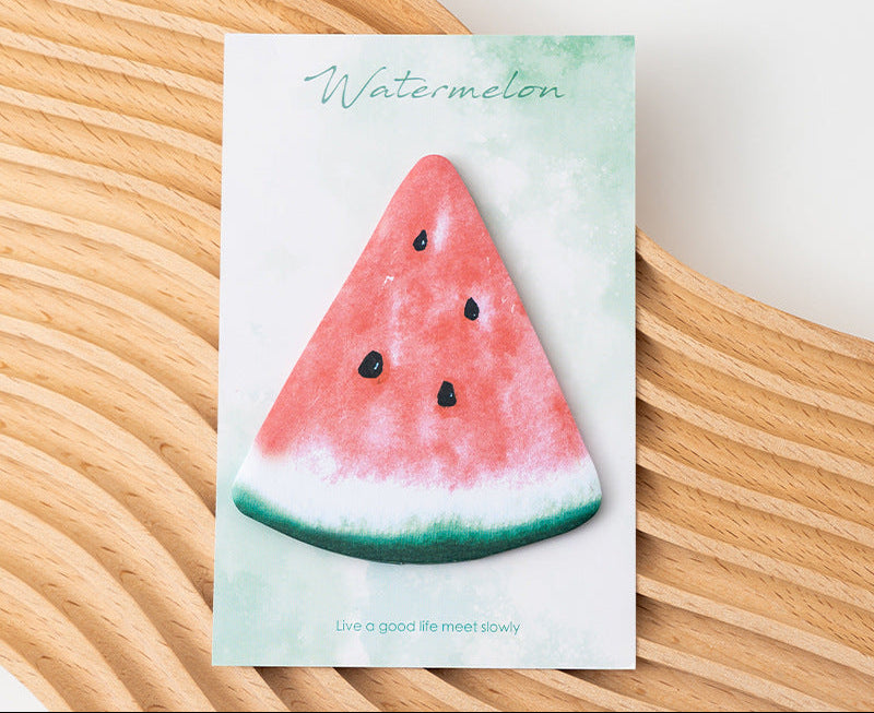 Wholesale Colorful cartoon fruit sticky notes