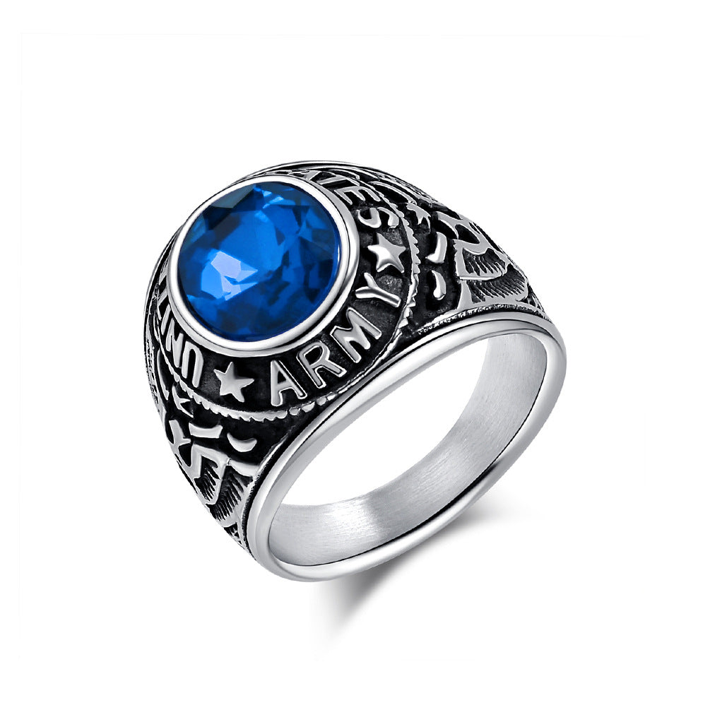 Wholesale Vintage Titanium Steel Ring