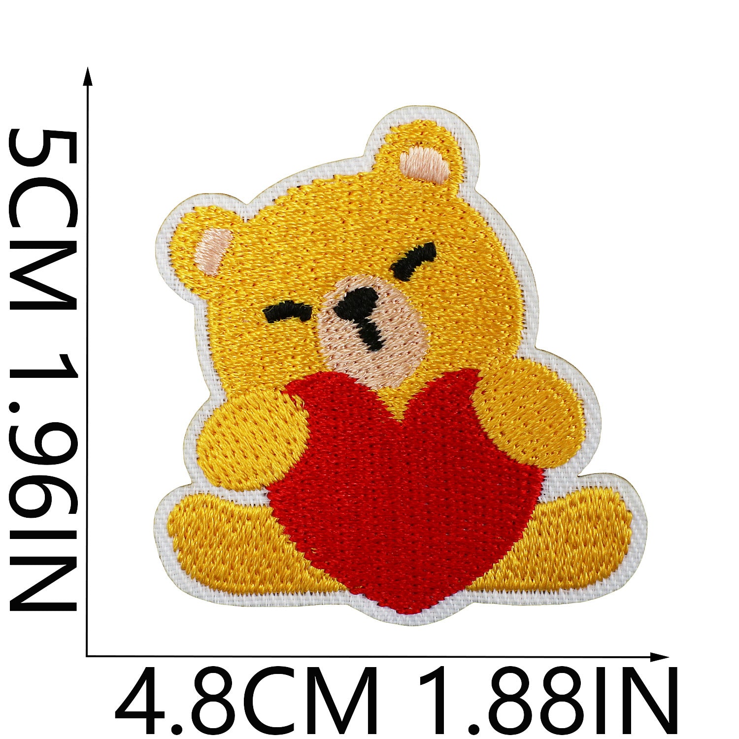 Wholesale Valentine' s Day Red Cartoon Embroidery DIY Patches