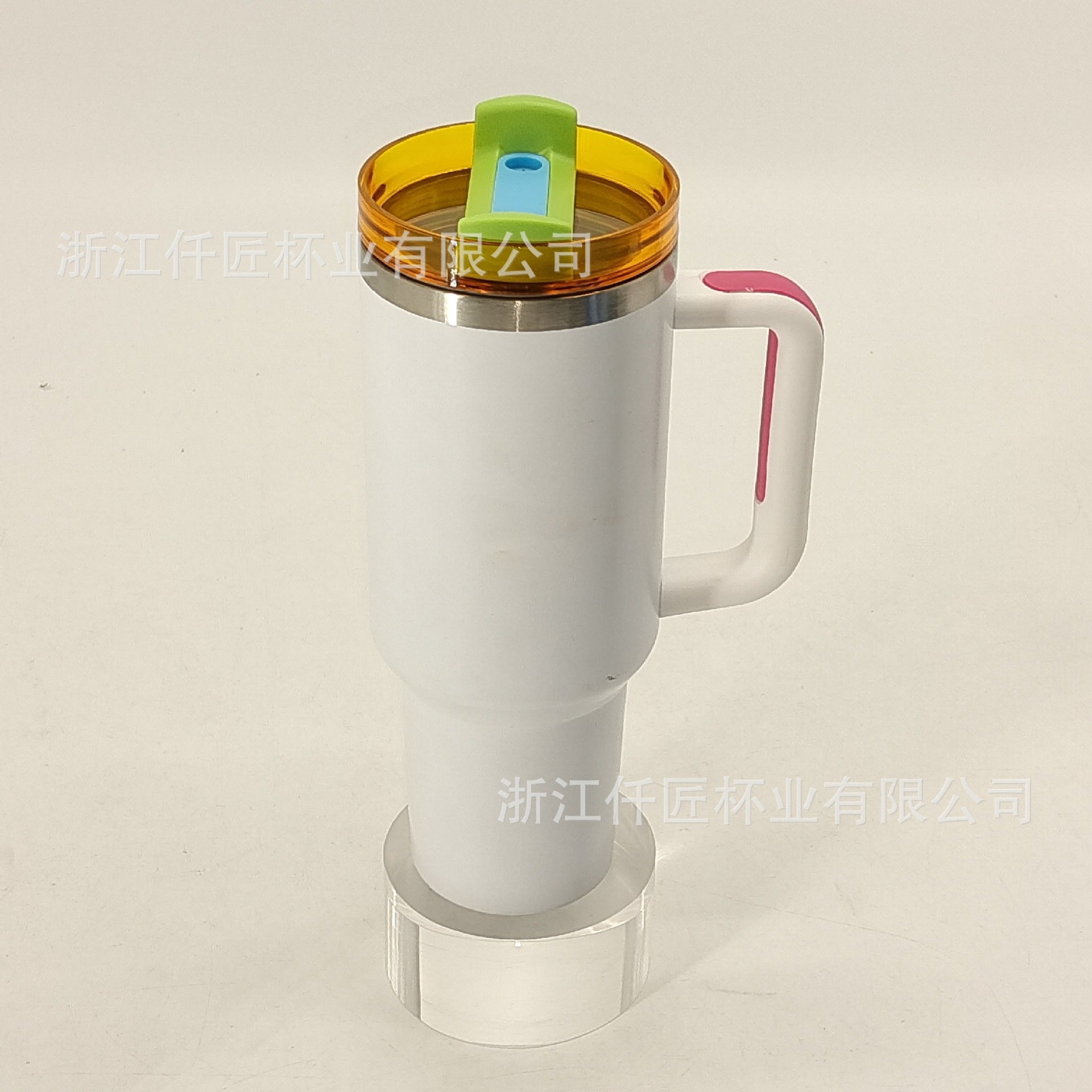 Wholesale Hot Sale Second Generation 40oz with Handle Contrast Insulation Stainless Steel Ice Bomber Cup