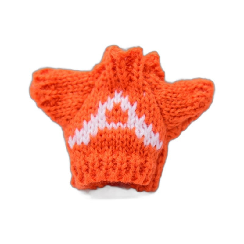 Wholesale Wholesale 10cm Handdog Doll Replacement Clothes Sweater Toy Cotton Doll Accessories Finished Dress-up Accessories