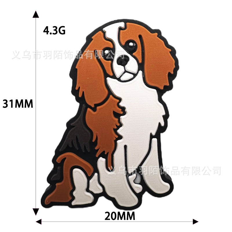 Wholesale 10PCS Pet Dog Cartoon Silicone Beads
