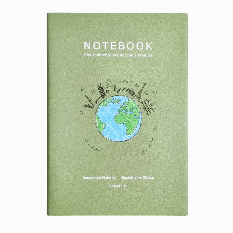 Wholesale Cross-Border Environmentally Friendly Recycled Material Rpet Notebook Source Factory Soft Cover with Customized Logo