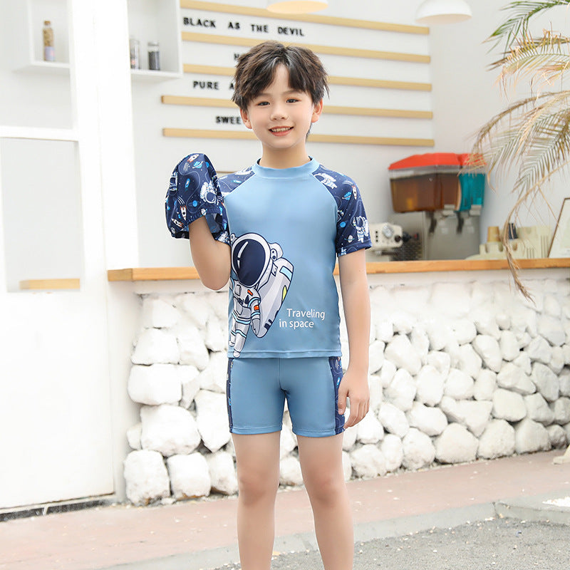Wholesale Kids Split Quick Dry Swimwear