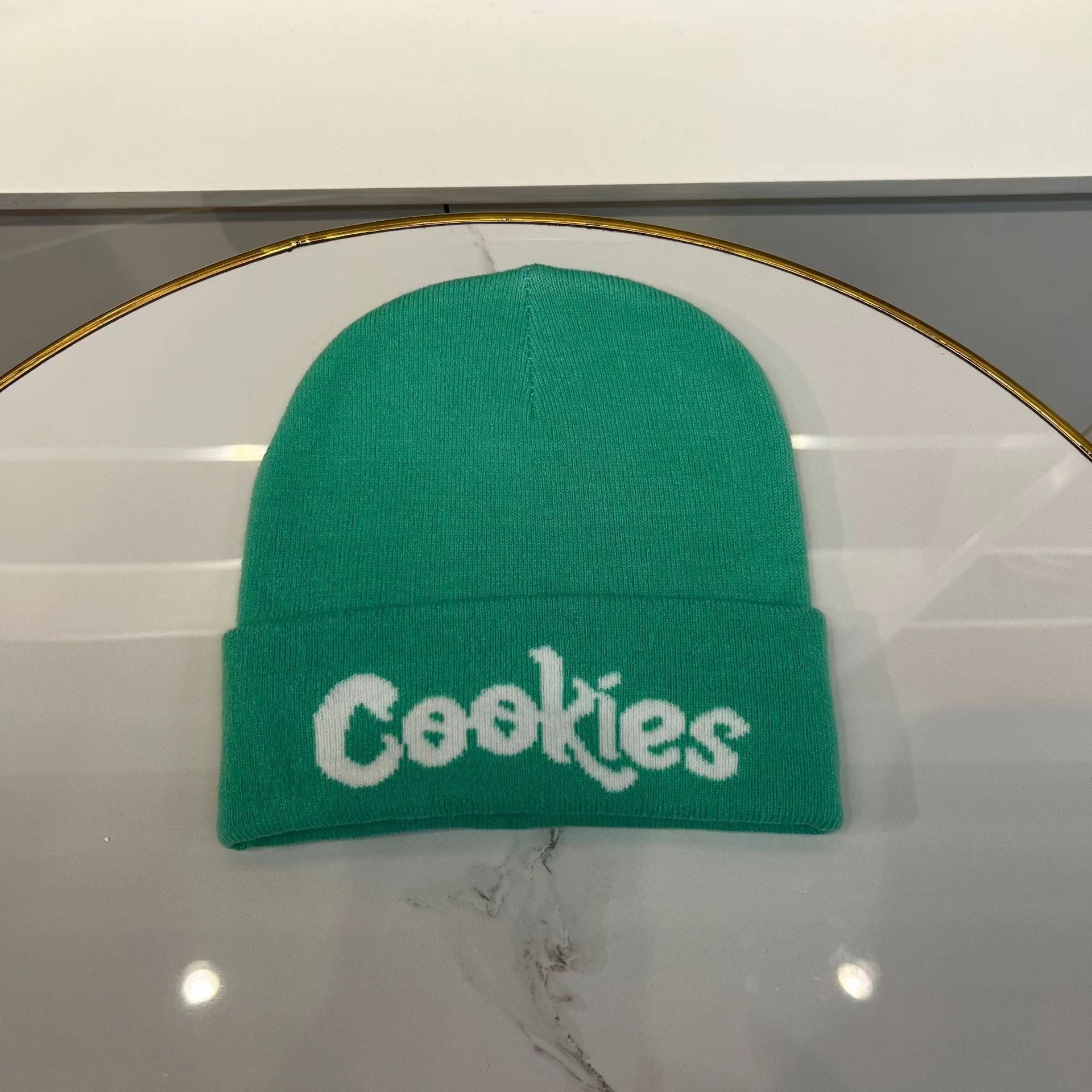 Wholesale autumn and winter pullover warm cookies wool hip-hop hat